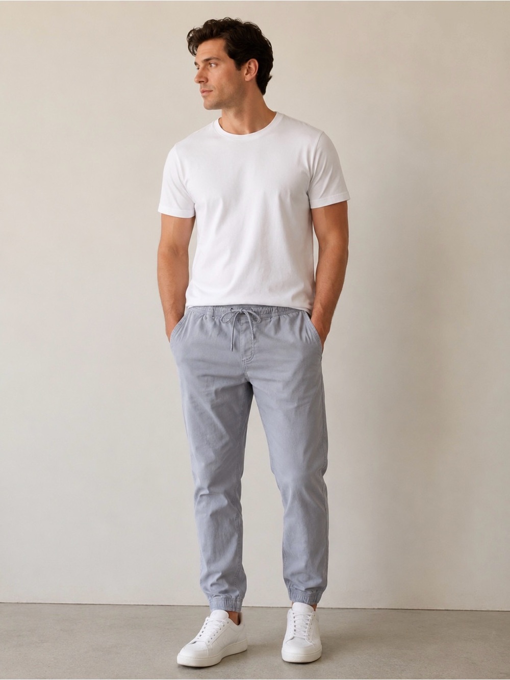 3 PAIRS RSQ Canvas Joggers Men’s Medium